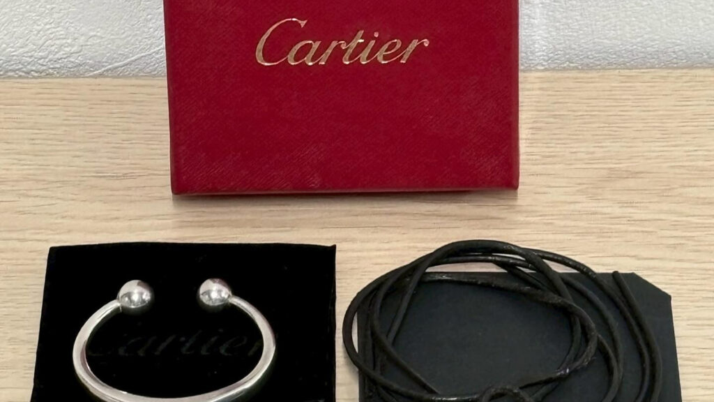 カルティエのsilver925 キーリングの買取です