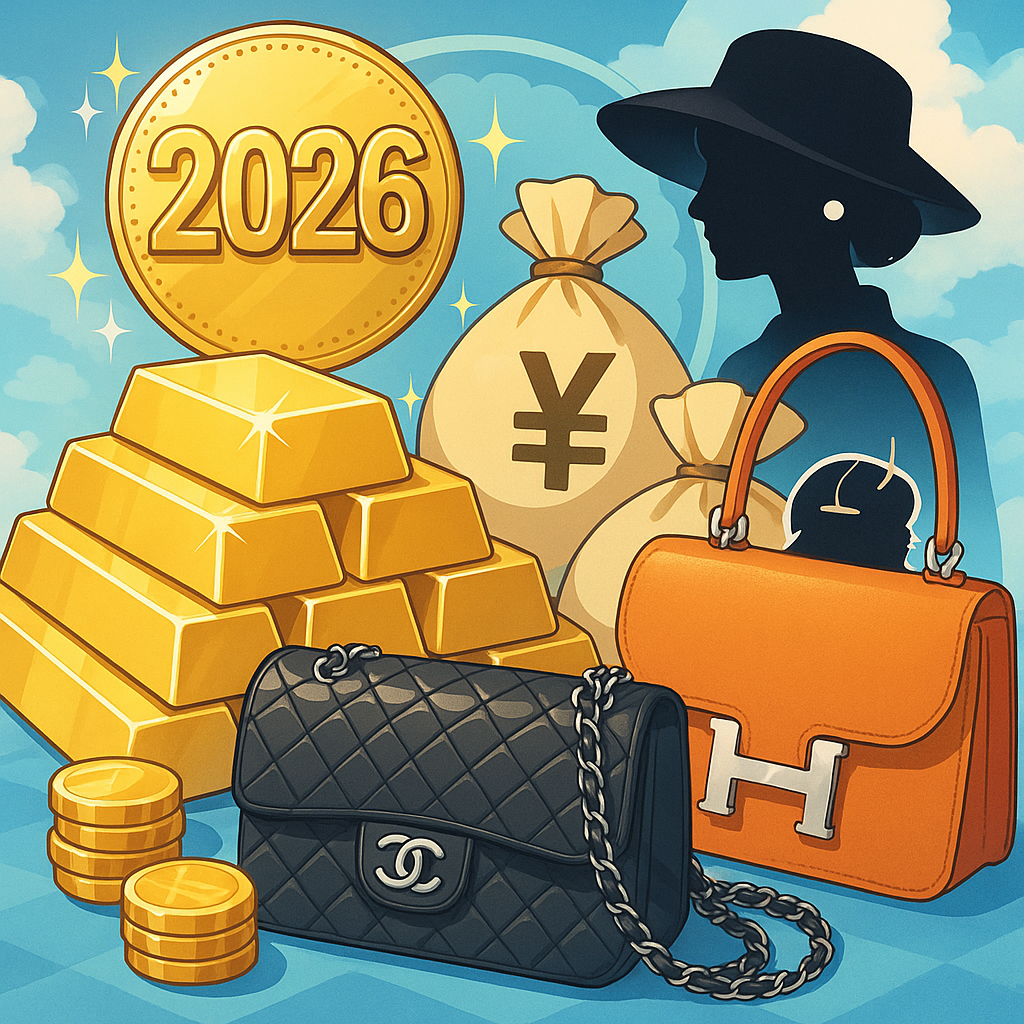 2026年の金 買取とシャネル買取・エルメス買取の売りどき