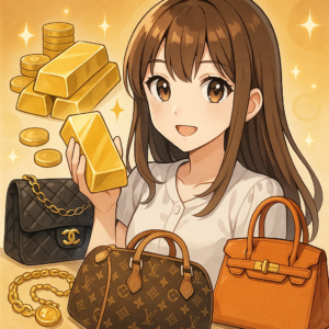 金 買取とブランド品買取：シャネル・ヴィトン・エルメス査定5項目