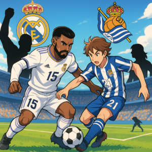 レアル・マドリード vs レアル・ソシエダ：中盤と幅の攻防