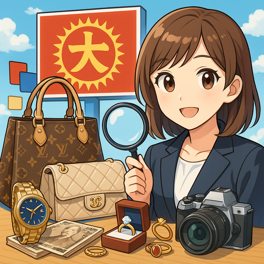 買取大吉豊見城名嘉地店は年中無休、10:00〜19:00で安心査定