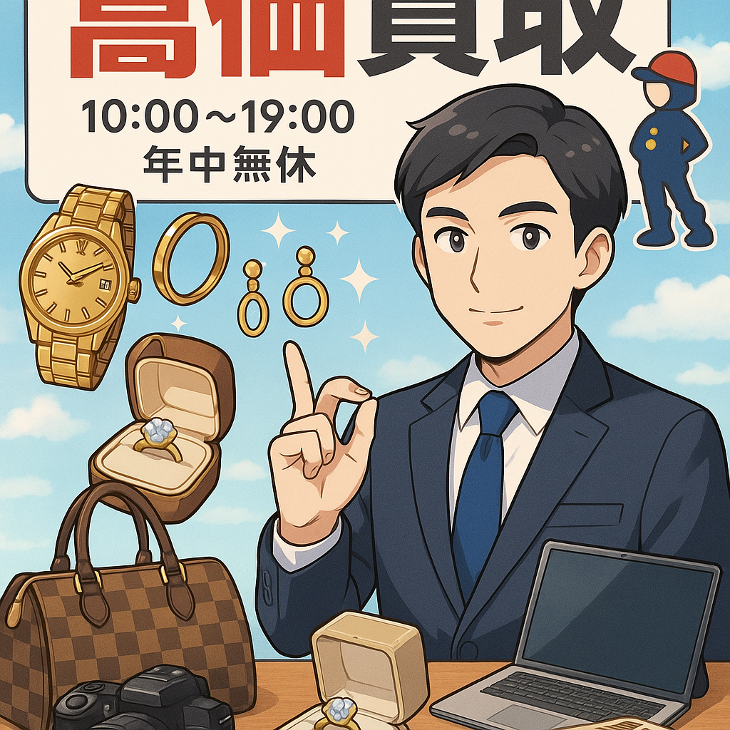 買取大吉豊見城名嘉地店の高価買取 10:00〜19:00・年中無休