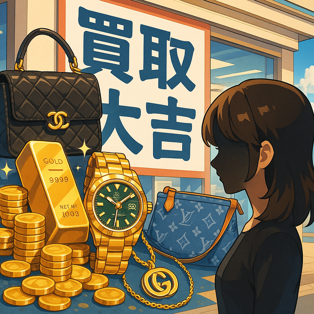 買取大吉豊見城名嘉地店｜金・ブランド高価買取、10:00〜19:00