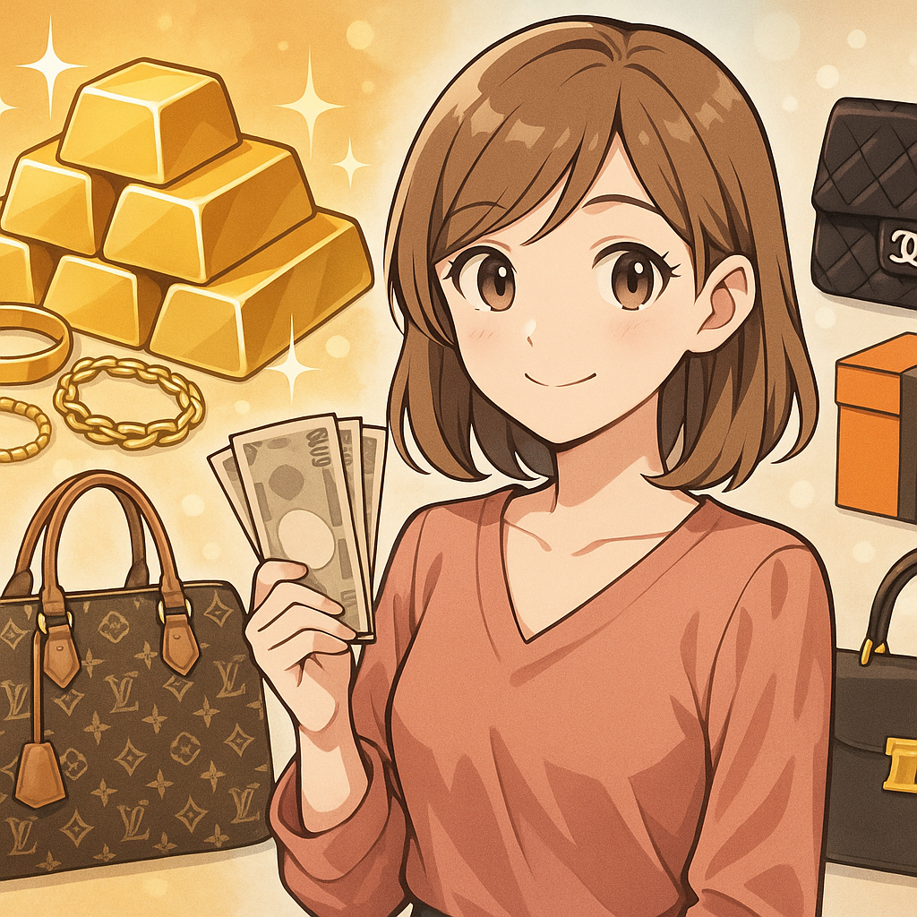 金 買取とシャネル・ヴィトン・エルメス買取で損しない準備