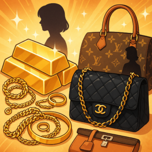 金 買取とシャネル買取・ヴィトン買取・エルメス買取の査定差の理由