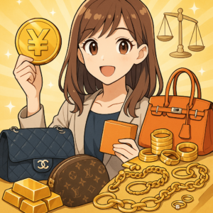 シャネル・ヴィトン・エルメス買取と金 買取で損しない売却術