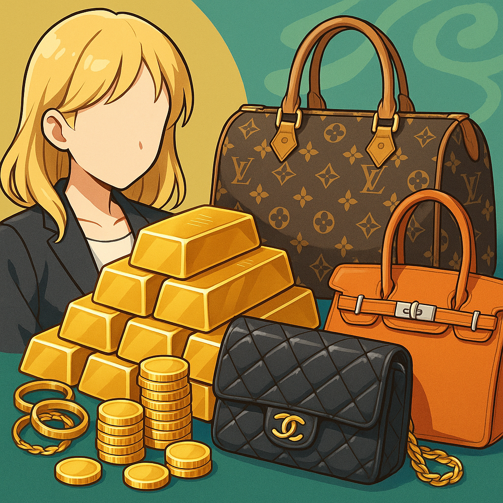 24金とシャネル買取・ヴィトン買取・エルメス買取は当社で安心査定