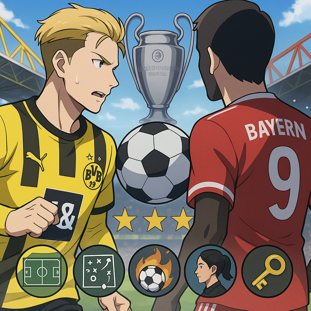 ドルトムント vs バイエルン：5つの焦点と勝敗の鍵