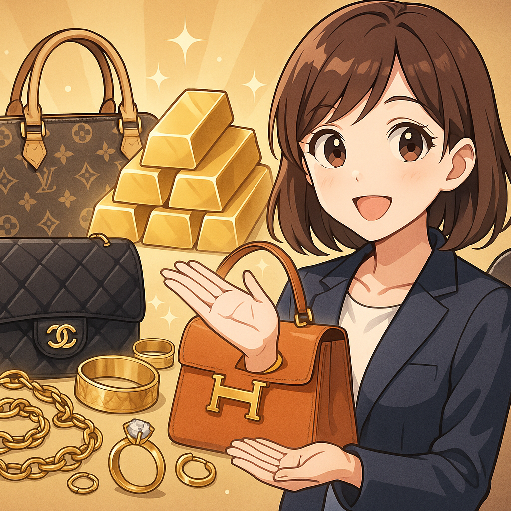 シャネル買取と金 買取の安心基準3つ—ヴィトン・エルメスも査定