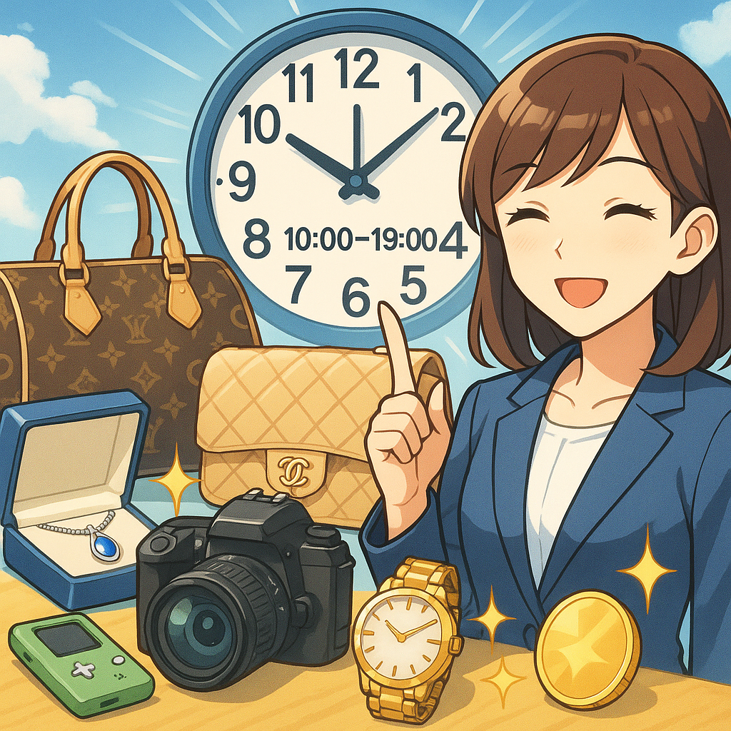 買取大吉豊見城名嘉地店の強みと10:00～19:00対応の安心買取