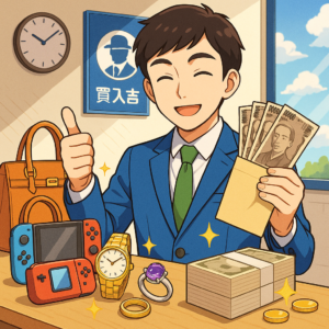 買取大吉豊見城名嘉地店の安心査定と10:00〜19:00即日現金化