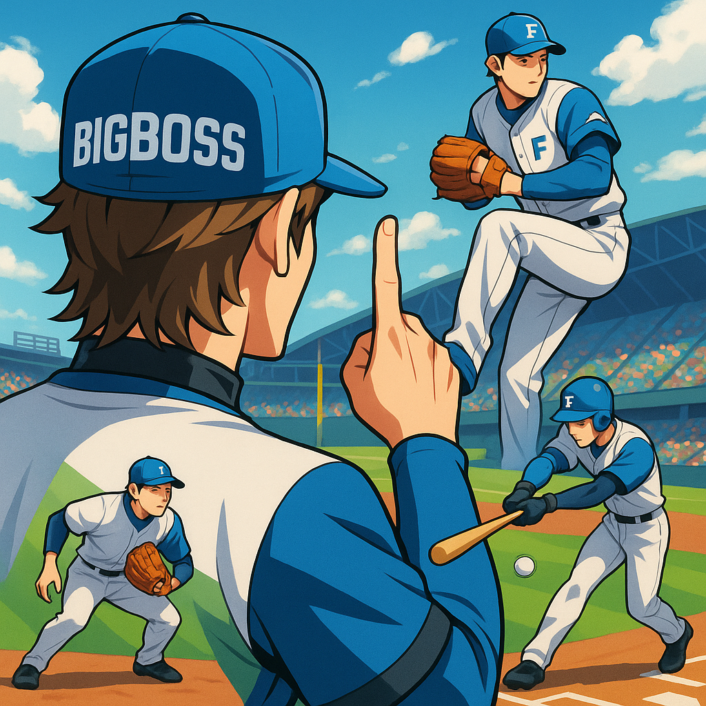 新庄剛志『BIGBOSS』の現場判断：北海道日本ハム3局面