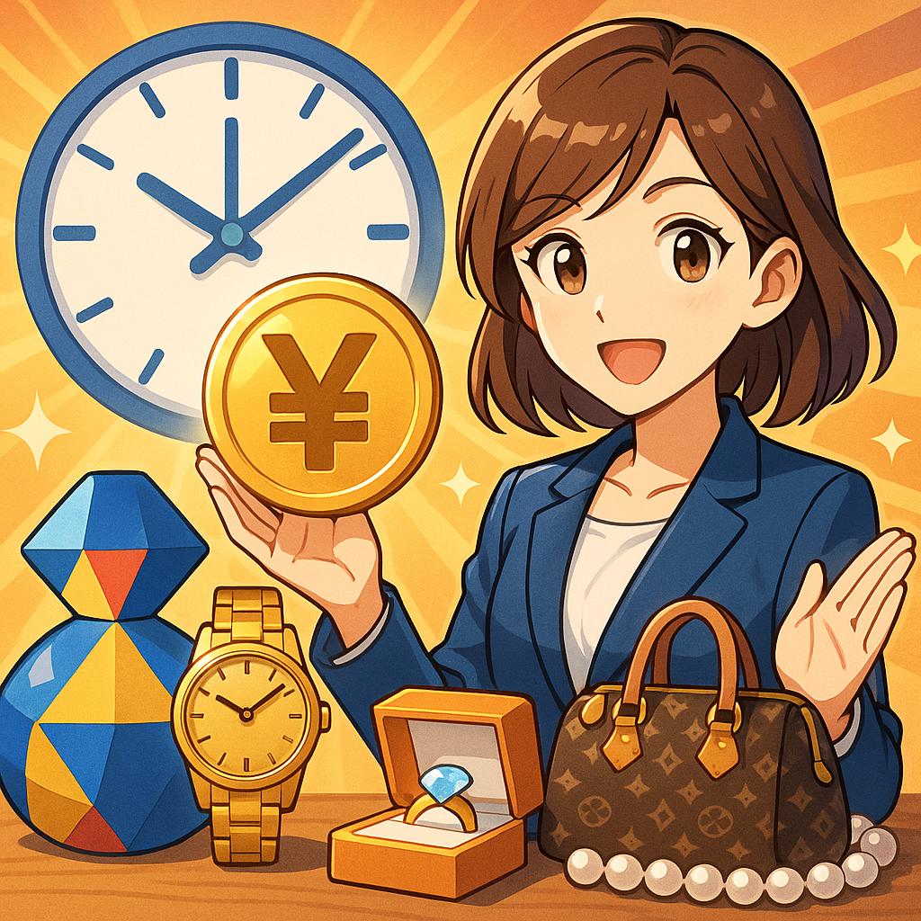 買取大吉豊見城名嘉地店の強み：10:00〜19:00即日現金化