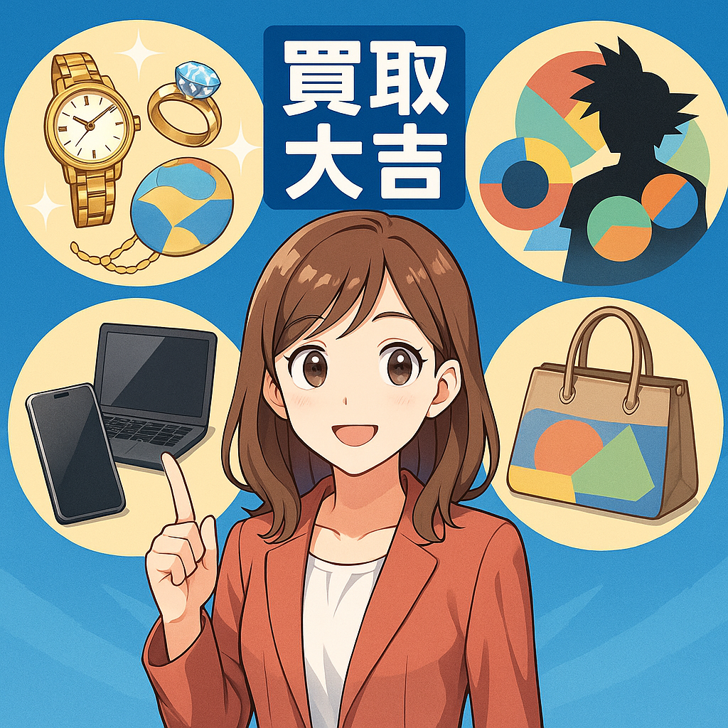 買取大吉豊見城名嘉地店を選ぶ前に重要な3視点と確認項目