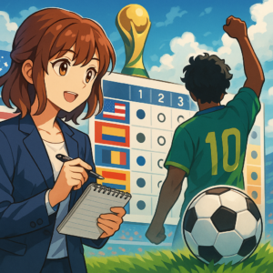 全48カ国・16都市開催の2026年W杯順位表の見方