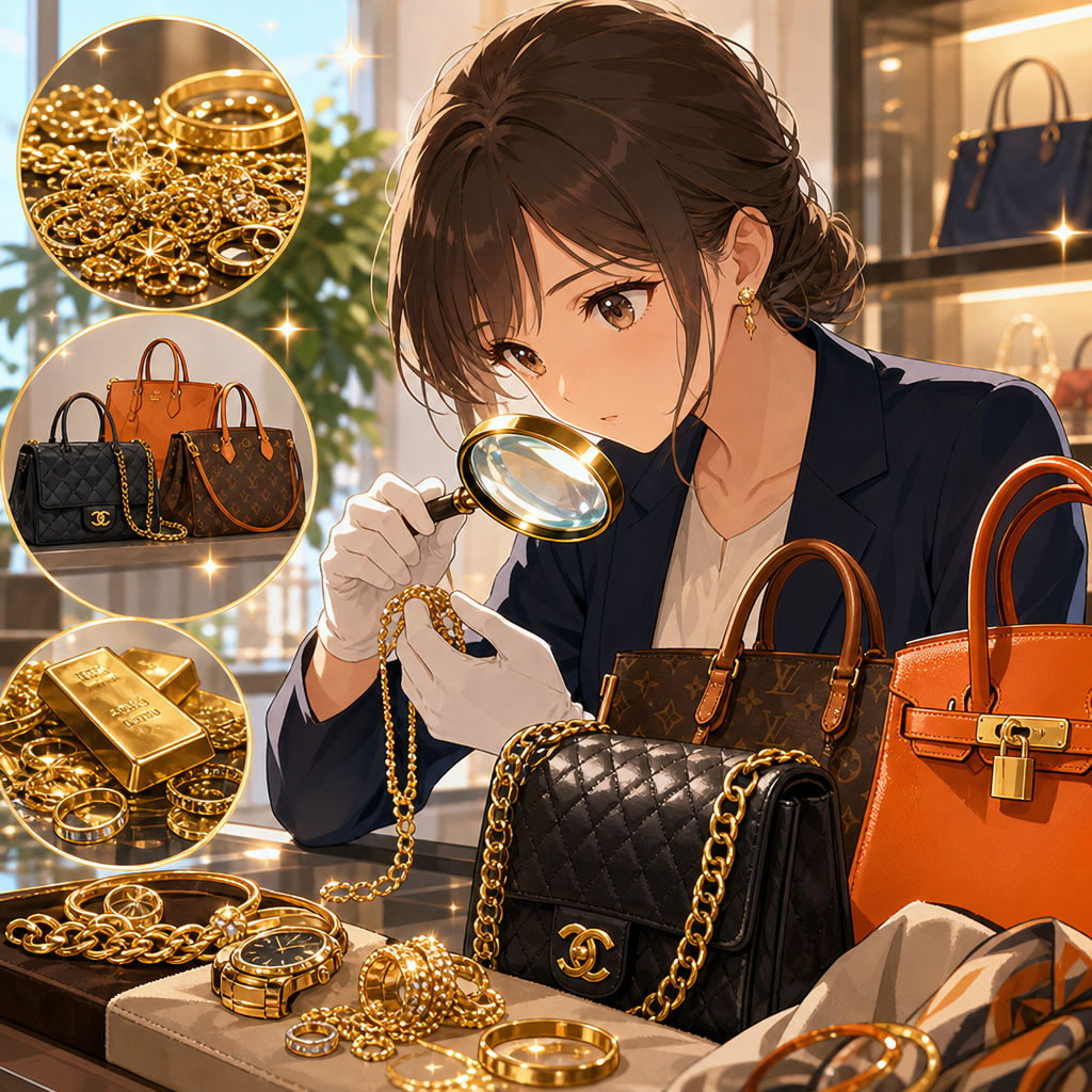 K18金 買取とシャネル買取前に見る3項目