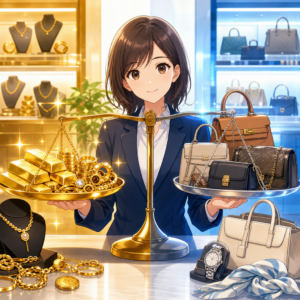 金買取とブランド品買取、50～80％査定の分かれ目