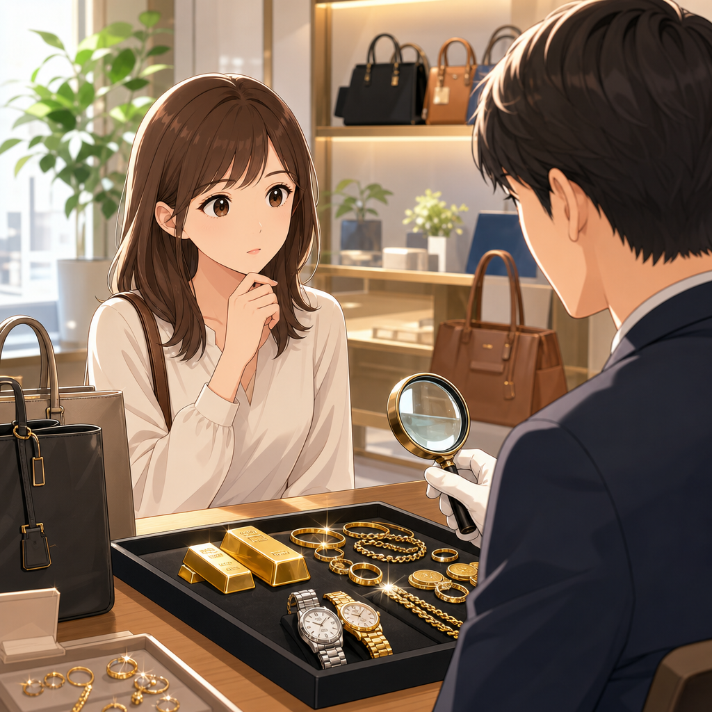 シャネル買取と金買取、店舗で聞く査定理由