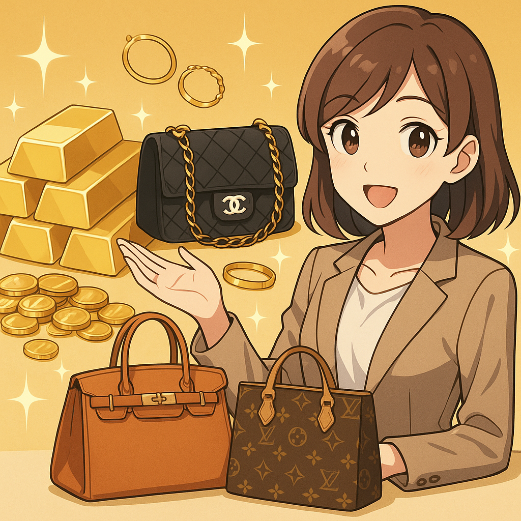 金 買取・シャネル買取・エルメス買取の適正査定と当社の強み