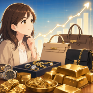 金買取とブランド品買取は相場推移と状態で見る