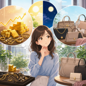 金買取とブランド品買取は売る時期を分けて考える